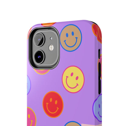 LAVENDER SMILEY, Tough Phone Case
