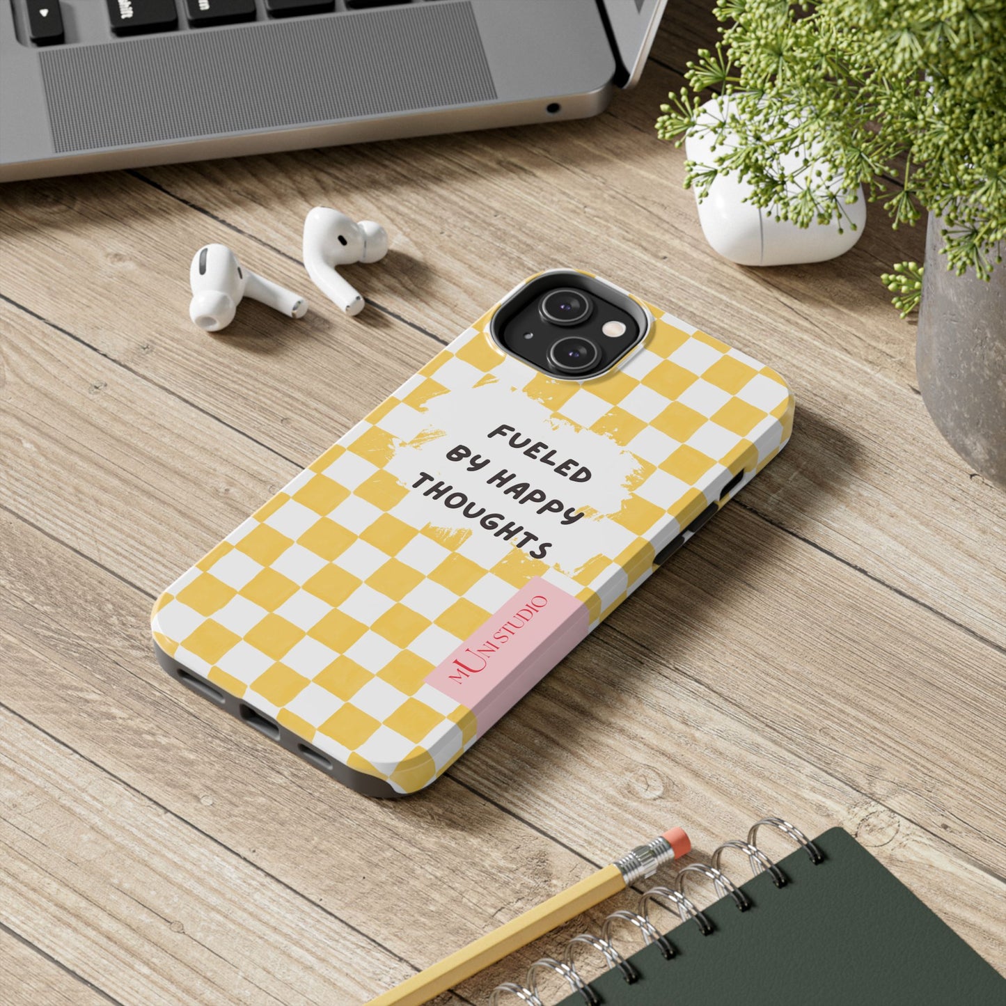 HAPPY, Tough Phone Case