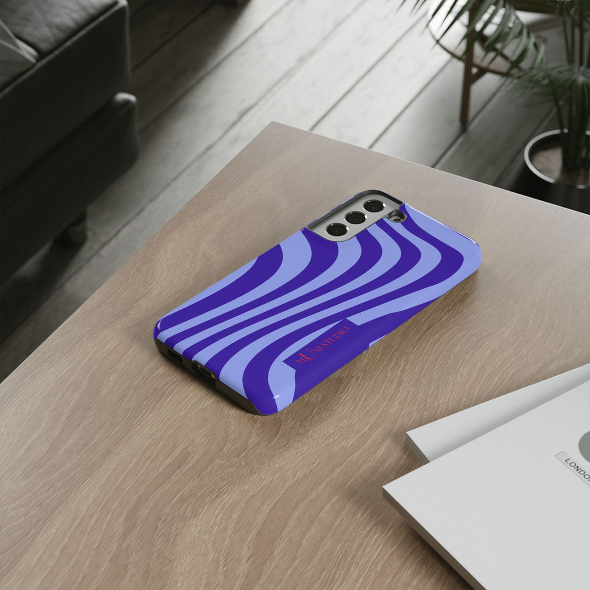 OCEAN SWIRL, Tough Phone Case