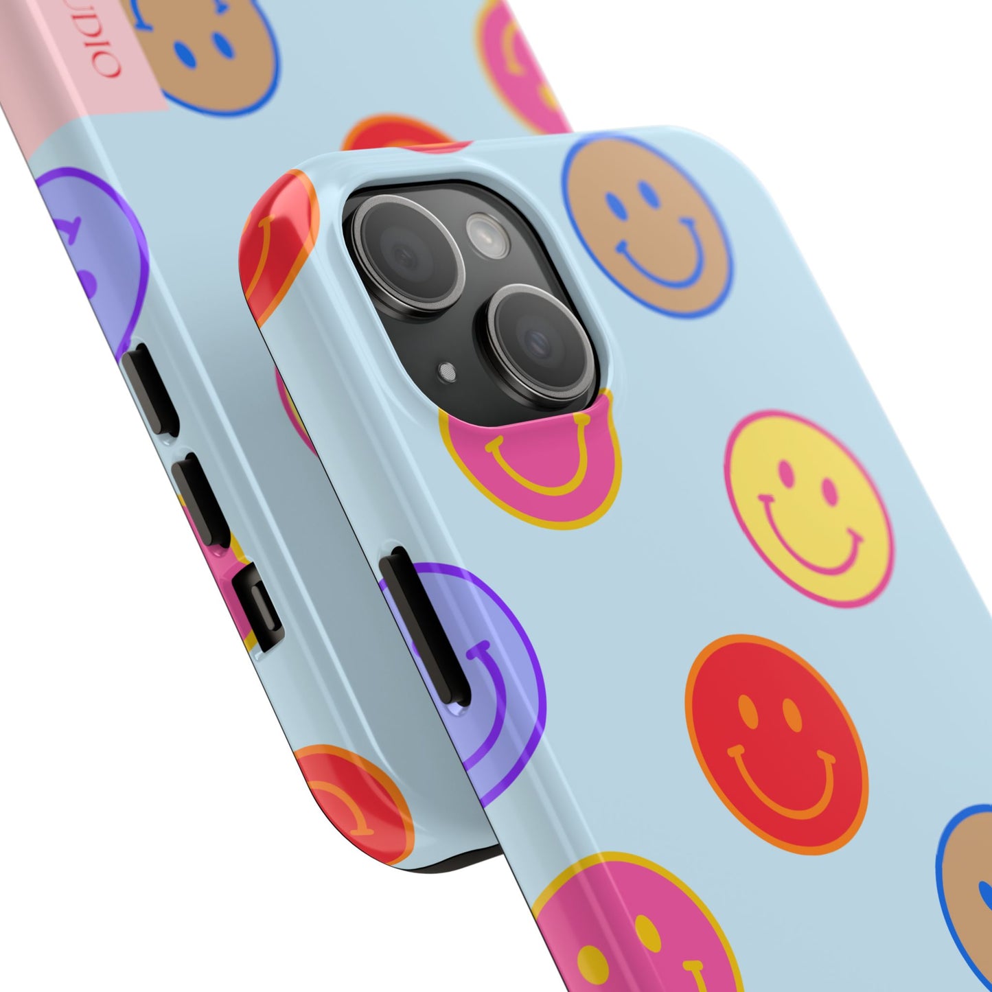 HORIZON BLUE SMILEY, Tough Phone Case