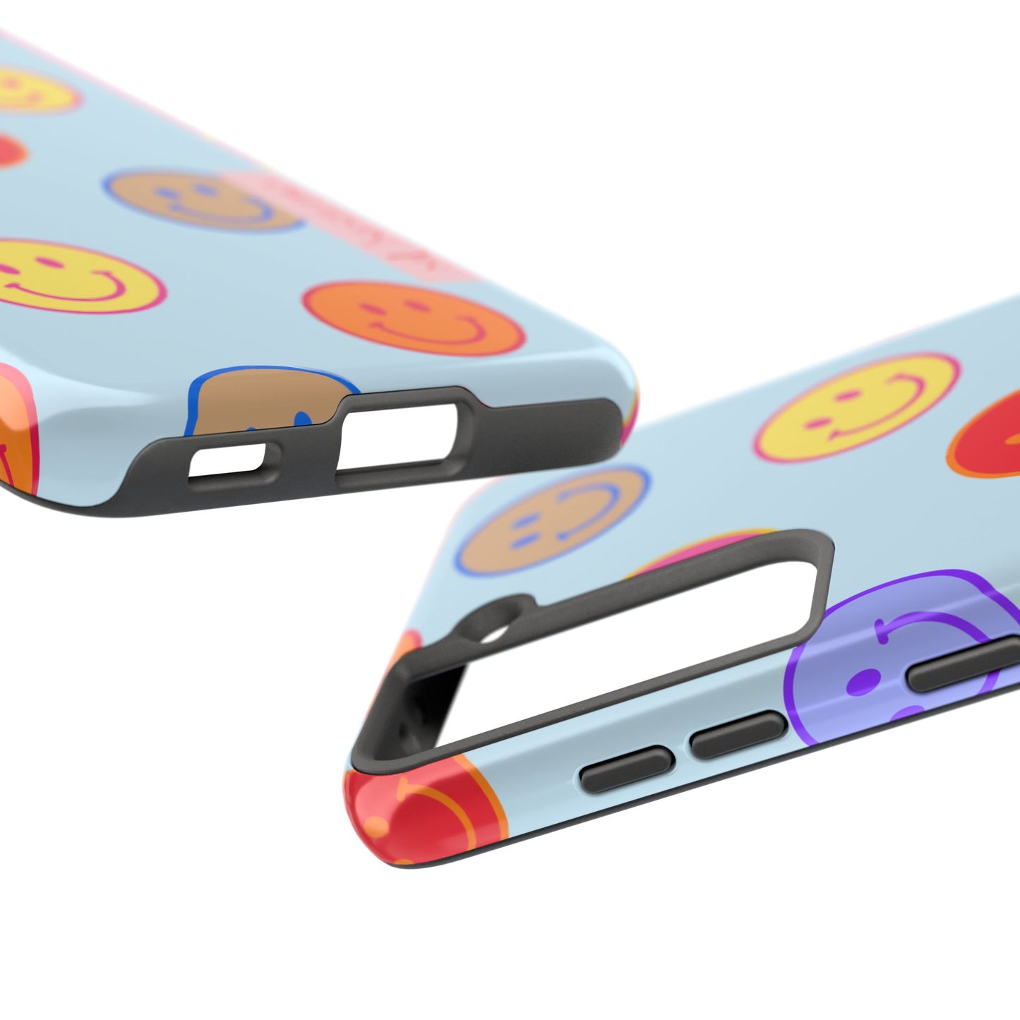 HORIZON BLUE SMILEY, Tough Phone Case