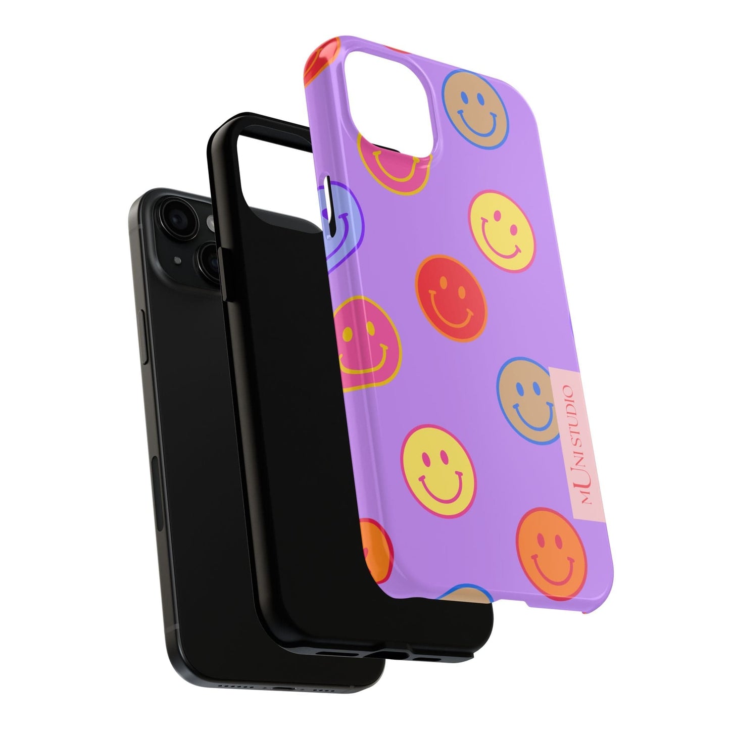 LAVENDER SMILEY, Tough Phone Case