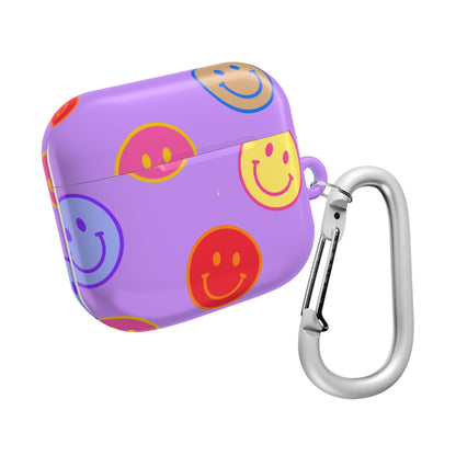 LAVENDER SMILEY AirPod Case