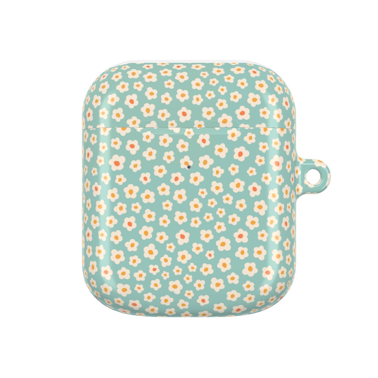 Muni Studio FLOWER MATCHA AirPod Case – back view