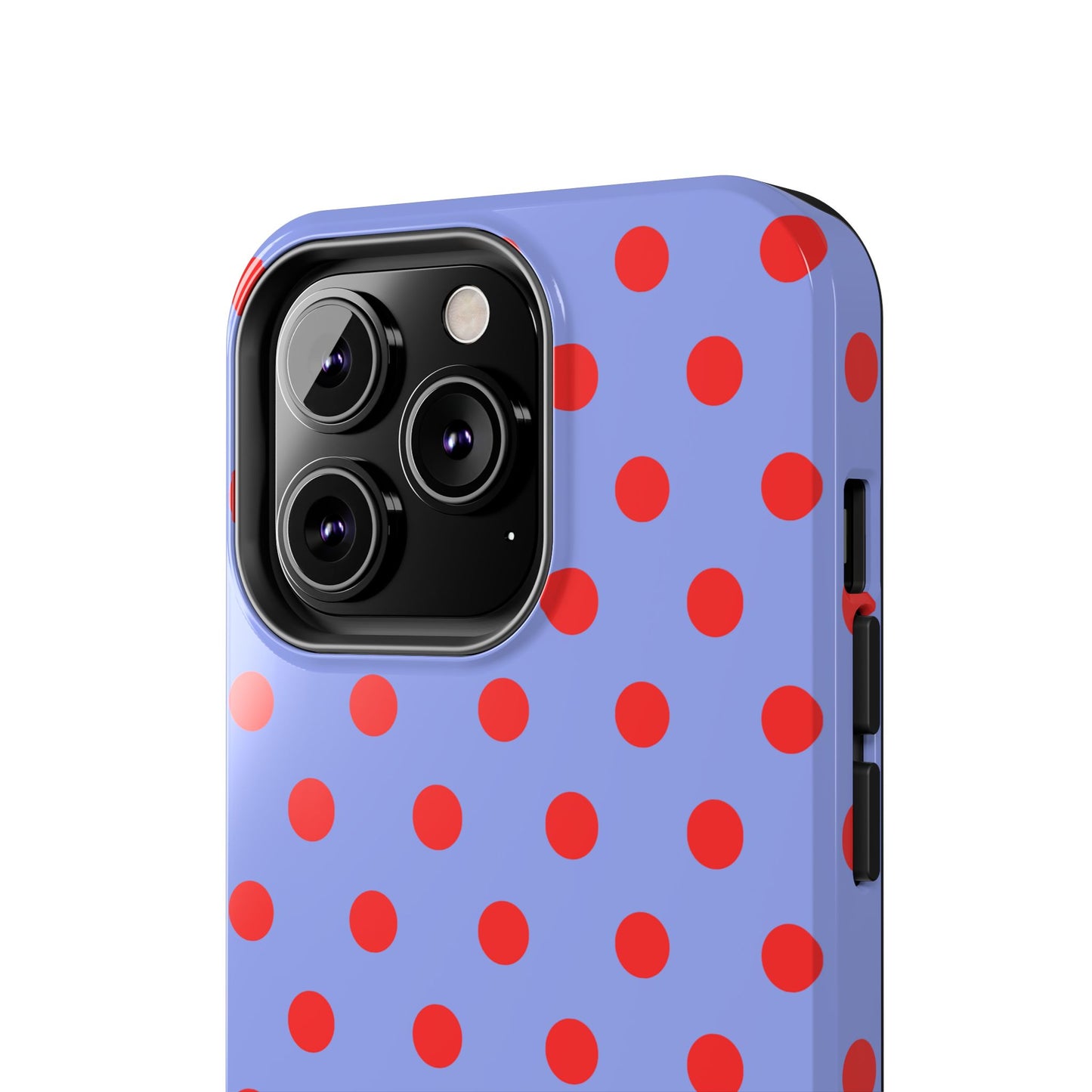 RED POLKA, Tough Phone Case