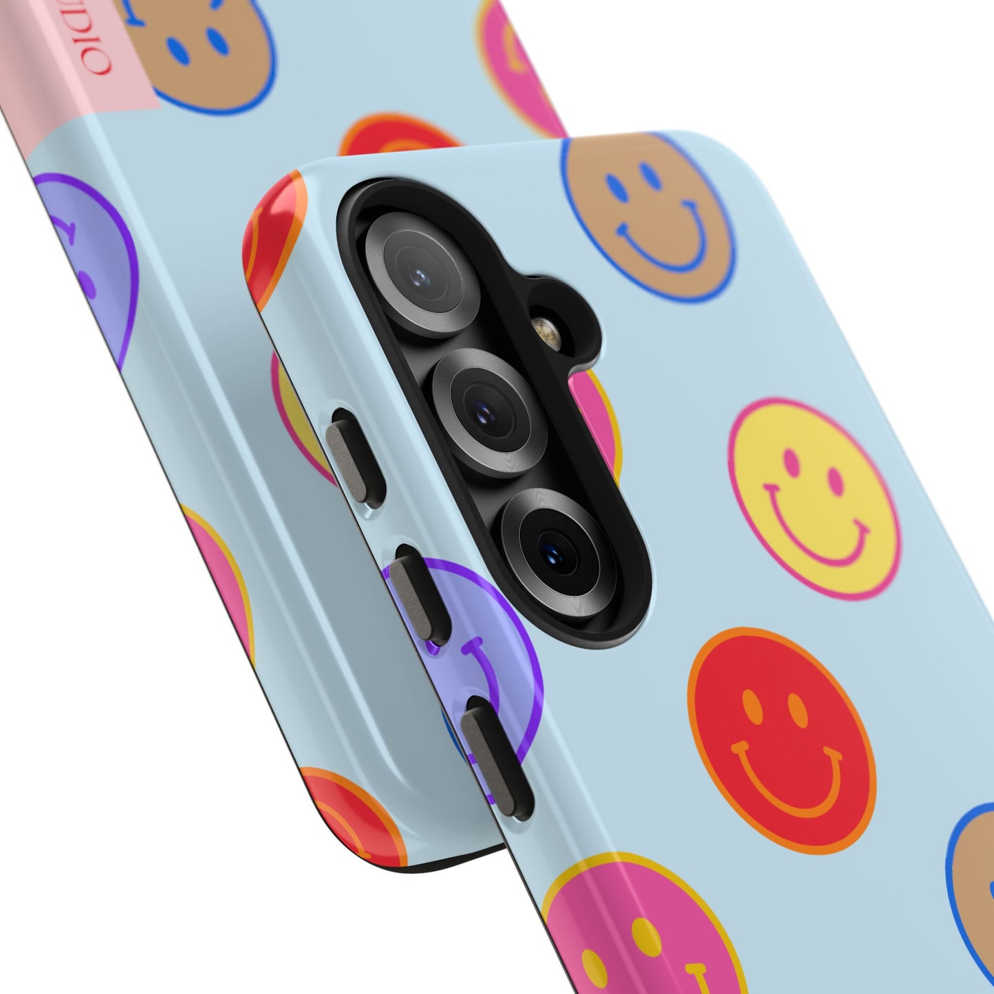 HORIZON BLUE SMILEY, Tough Phone Case