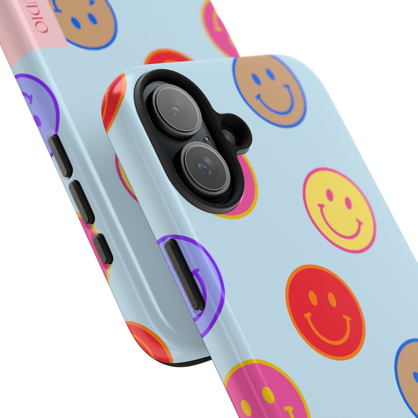 HORIZON BLUE SMILEY, Tough Phone Case
