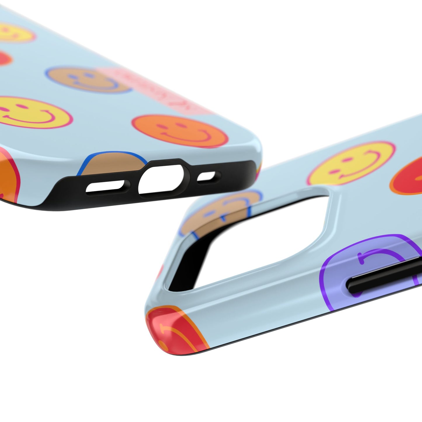 HORIZON BLUE SMILEY, Tough Phone Case