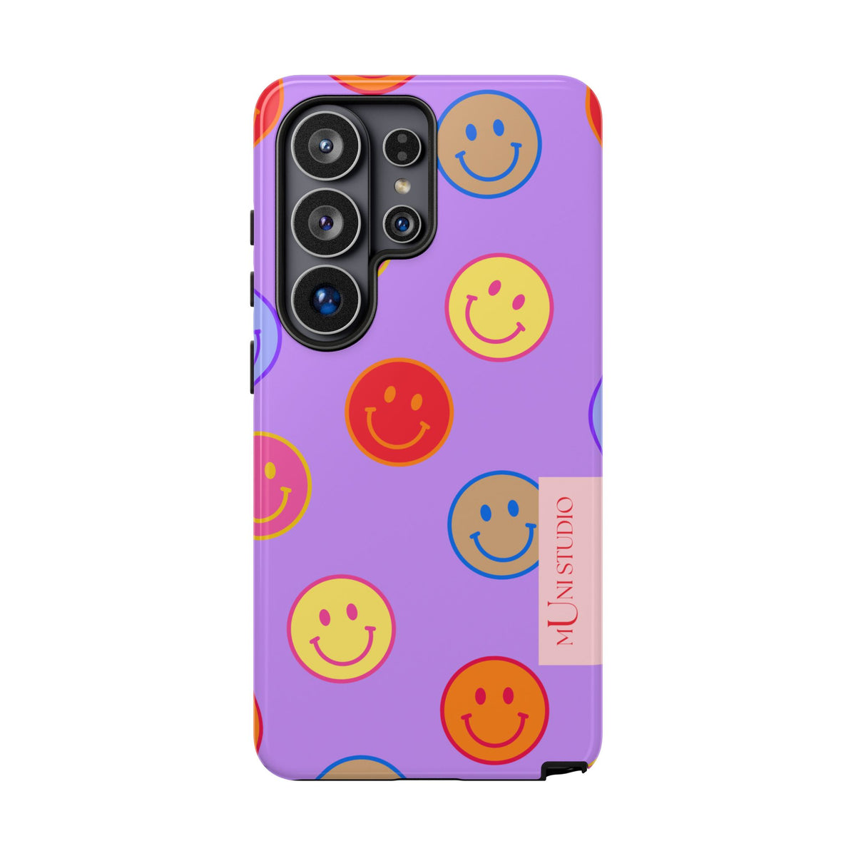 LAVENDER SMILEY, Tough Phone Case