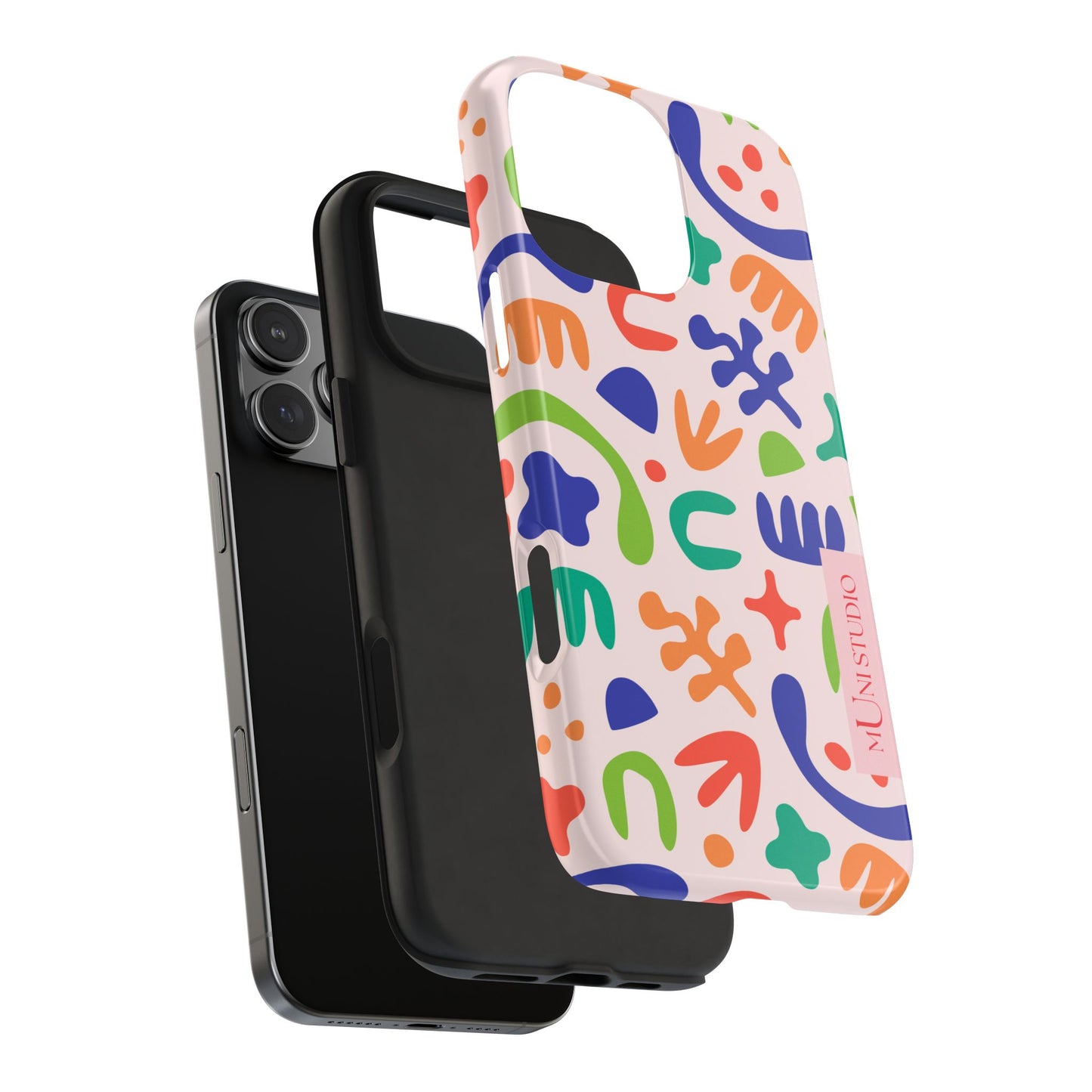 Muni Studio YOGA Tough Phone Case – back view