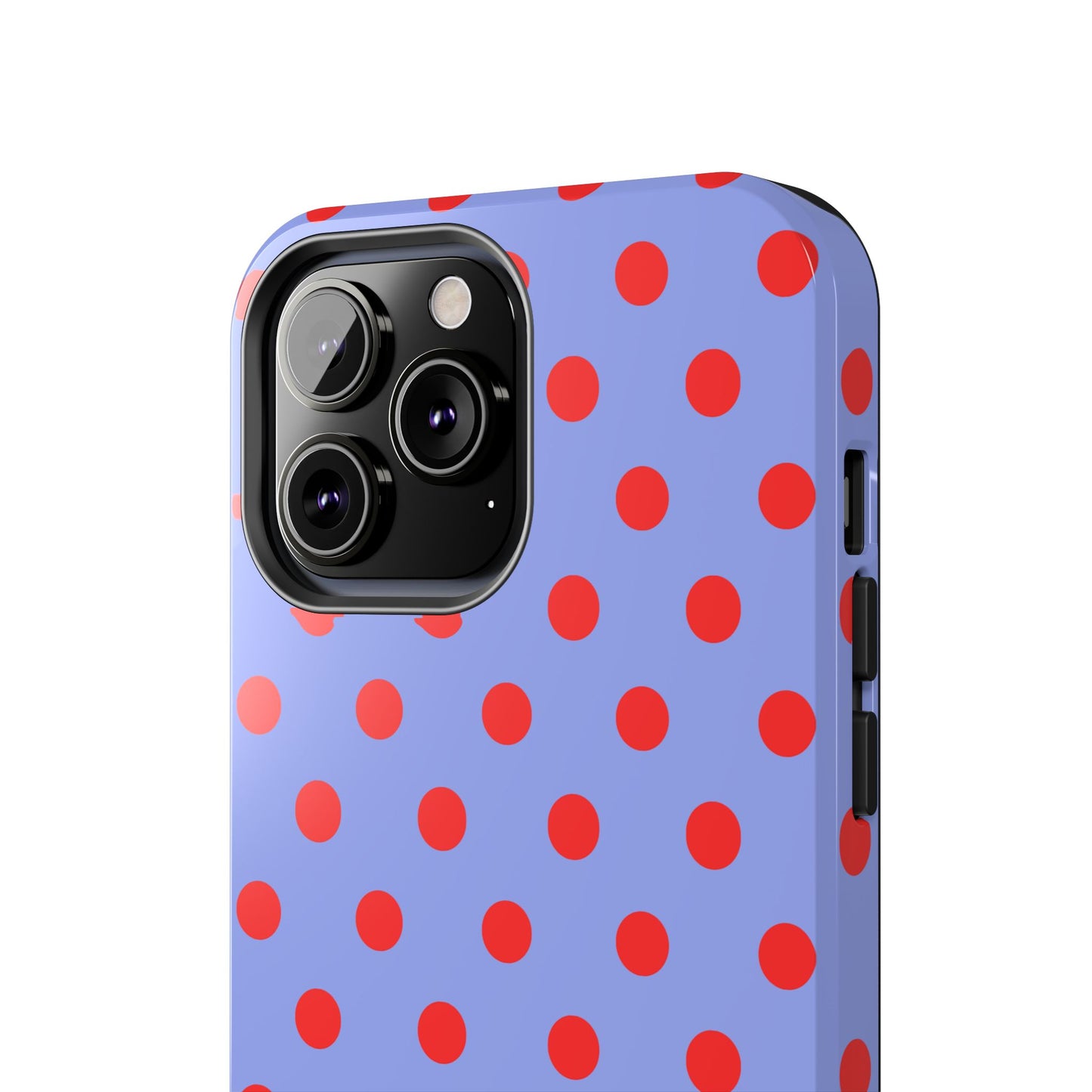 RED POLKA, Tough Phone Case