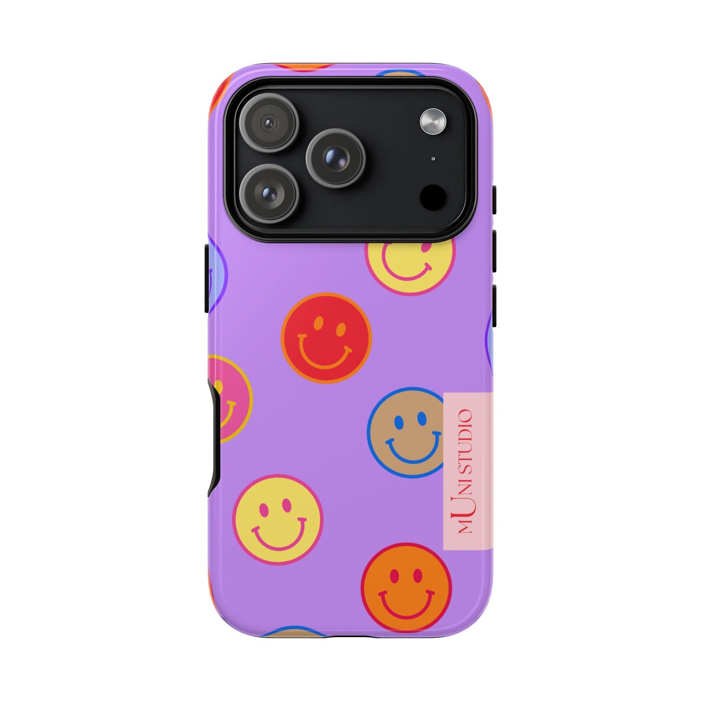 LAVENDER SMILEY, Tough Phone Case