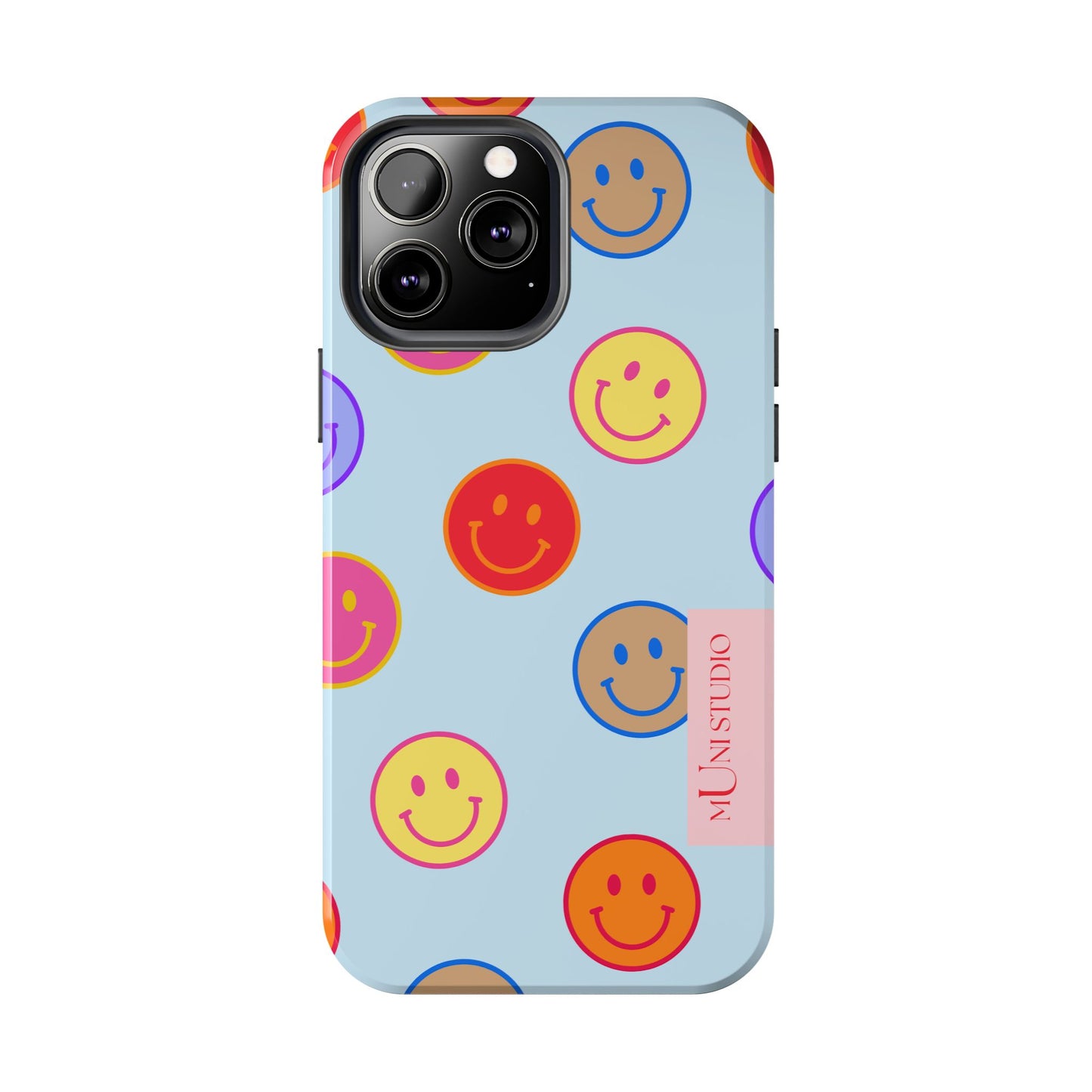 HORIZON BLUE SMILEY, Tough Phone Case