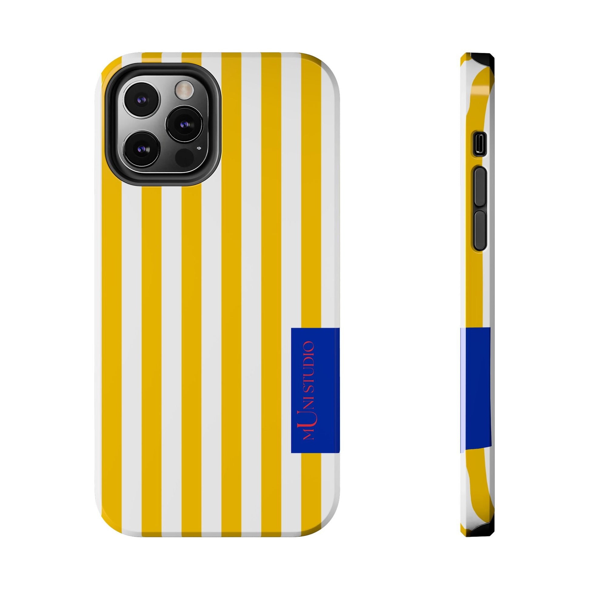 Muni Studio LEMON CAKE Tough Phone Case – side profile