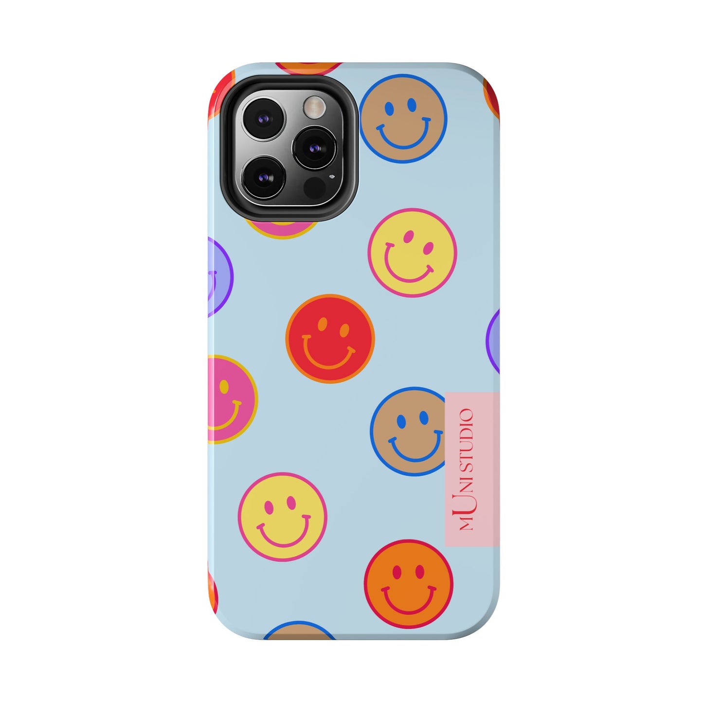 HORIZON BLUE SMILEY, Tough Phone Case