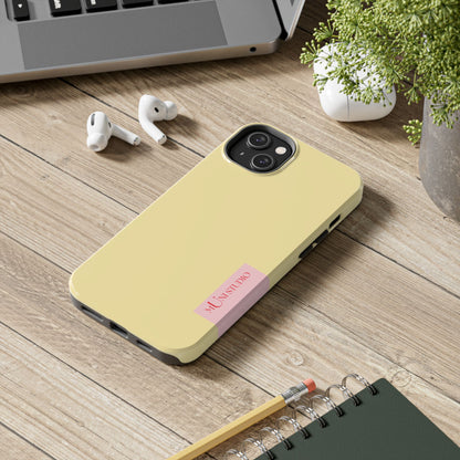 BUTTER YELLOW, Tough Phone Case