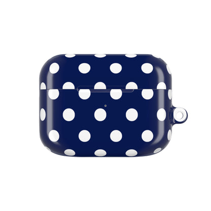 Muni Studio NAVY POLKA AirPod Case