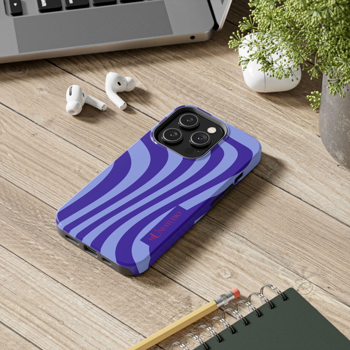 OCEAN SWIRL, Tough Phone Case