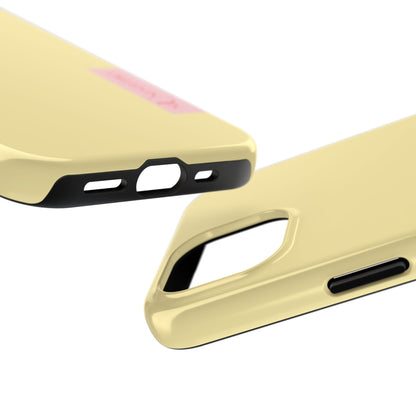 BUTTER YELLOW, Tough Phone Case