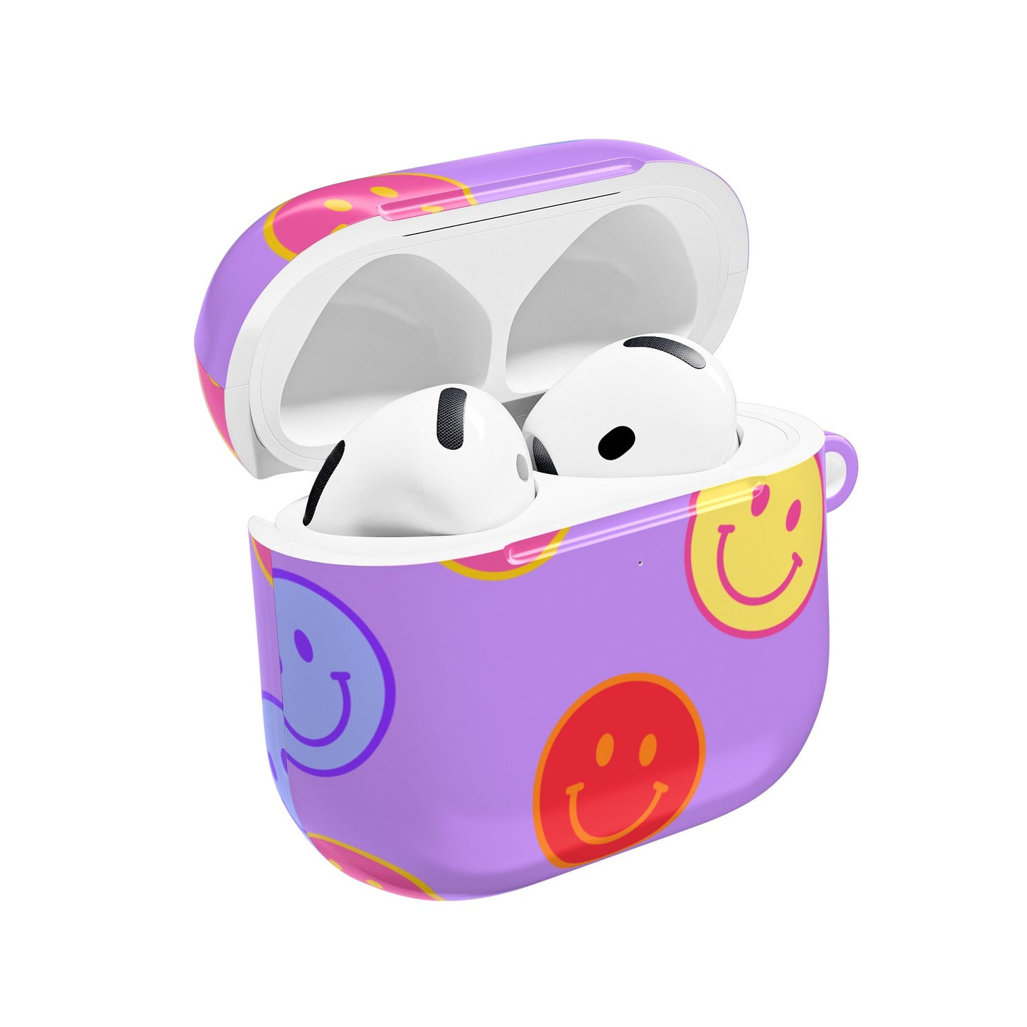 LAVENDER SMILEY AirPod Case