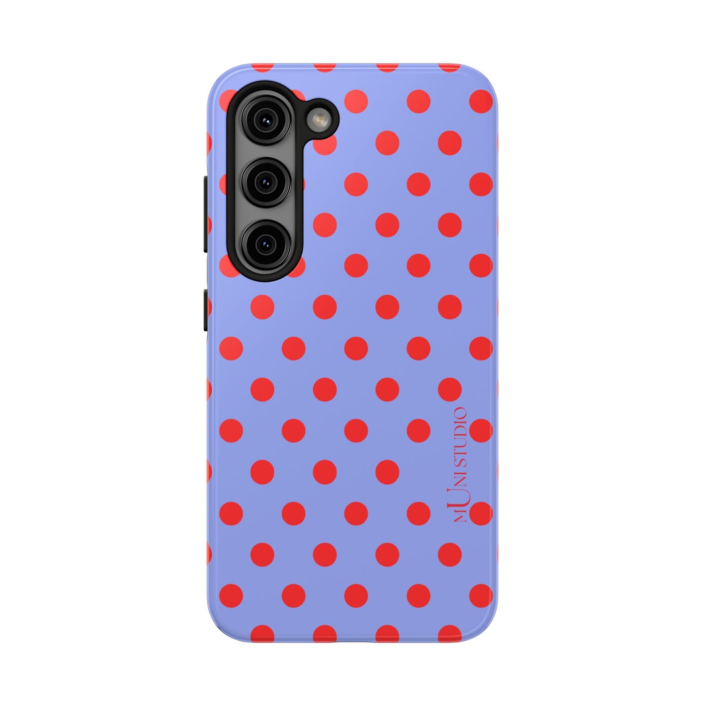 RED POLKA, Tough Phone Case