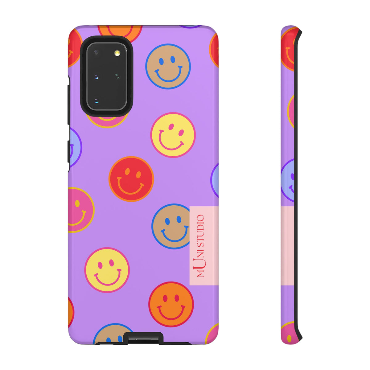 LAVENDER SMILEY, Tough Phone Case