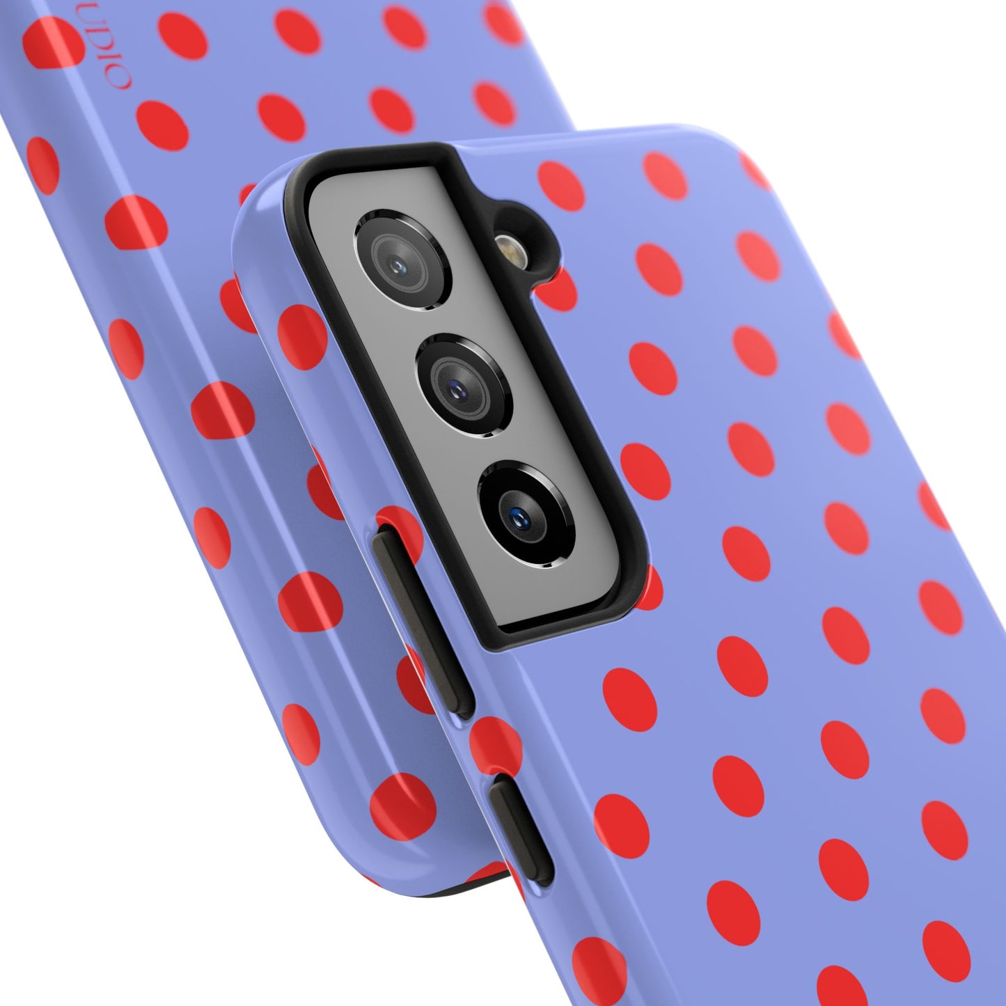 RED POLKA, Tough Phone Case