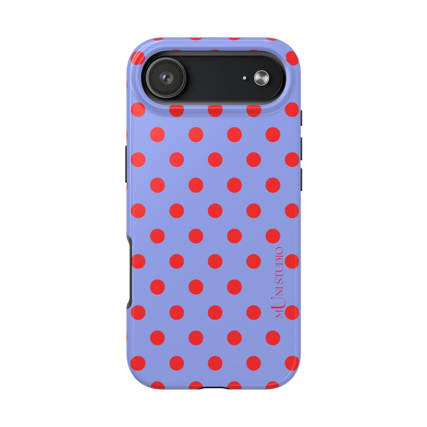 RED POLKA, Tough Phone Case