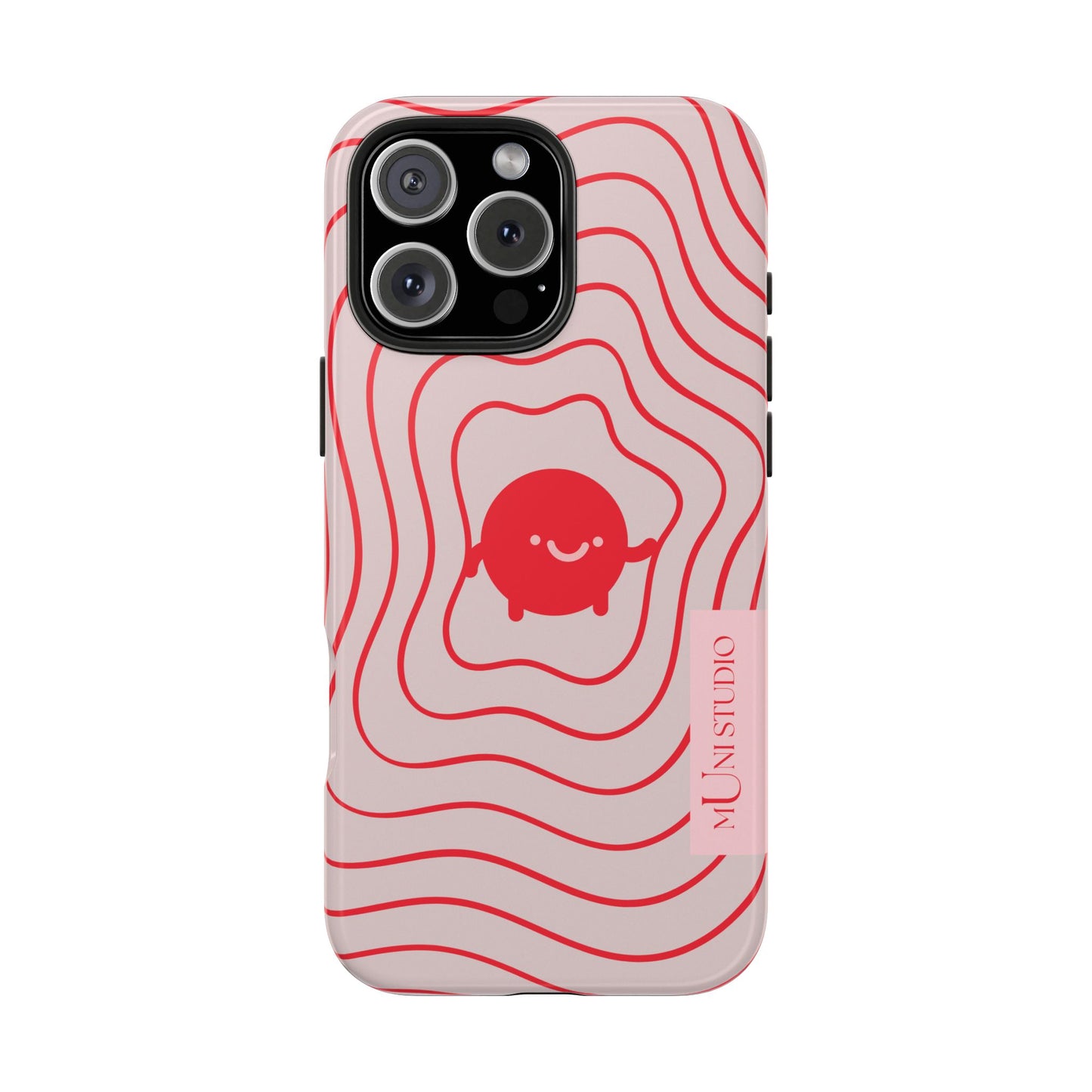 Muni Studio RED LIL LEGEND Tough Phone Case – design detail