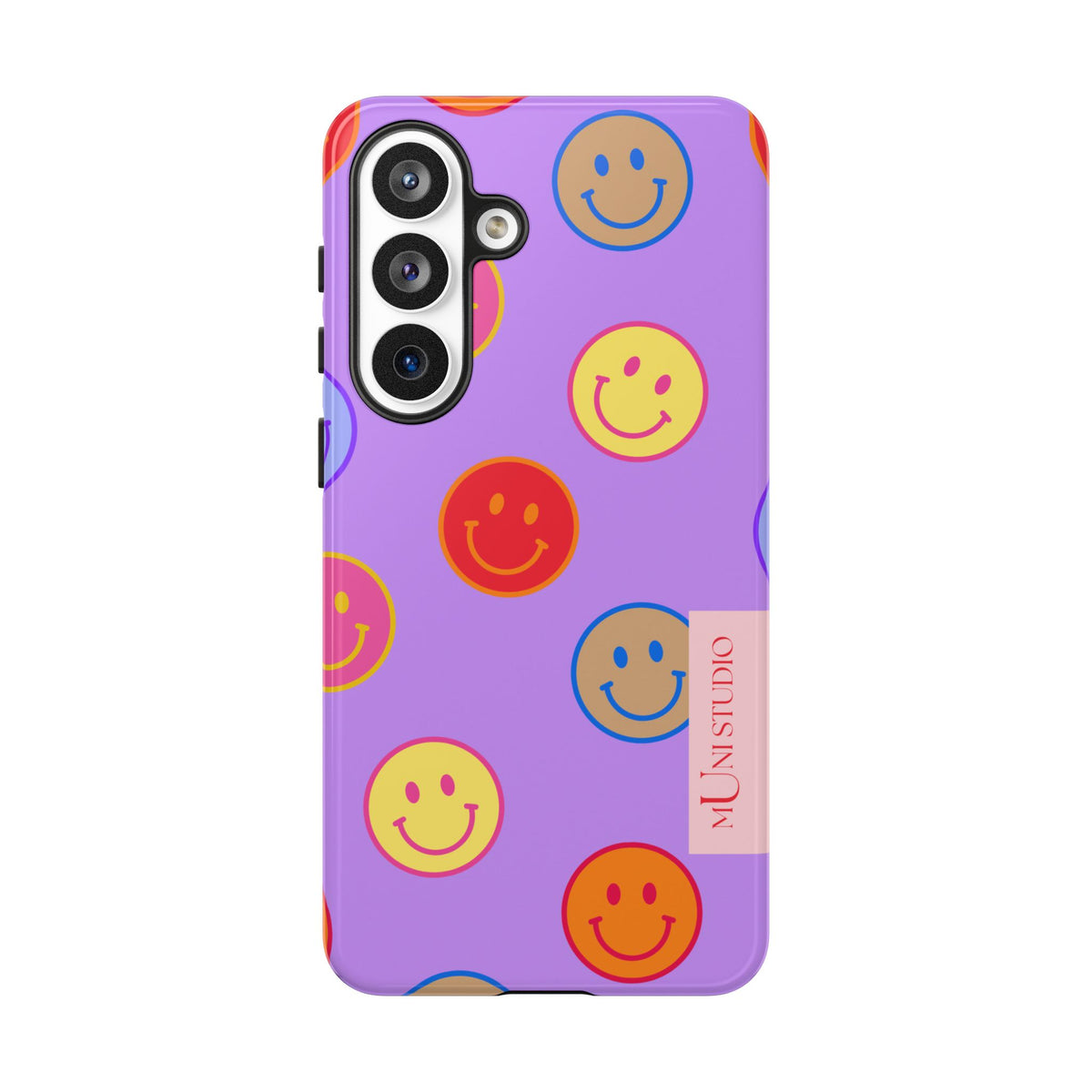 LAVENDER SMILEY, Tough Phone Case