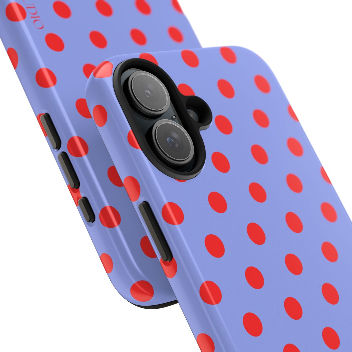 RED POLKA, Tough Phone Case