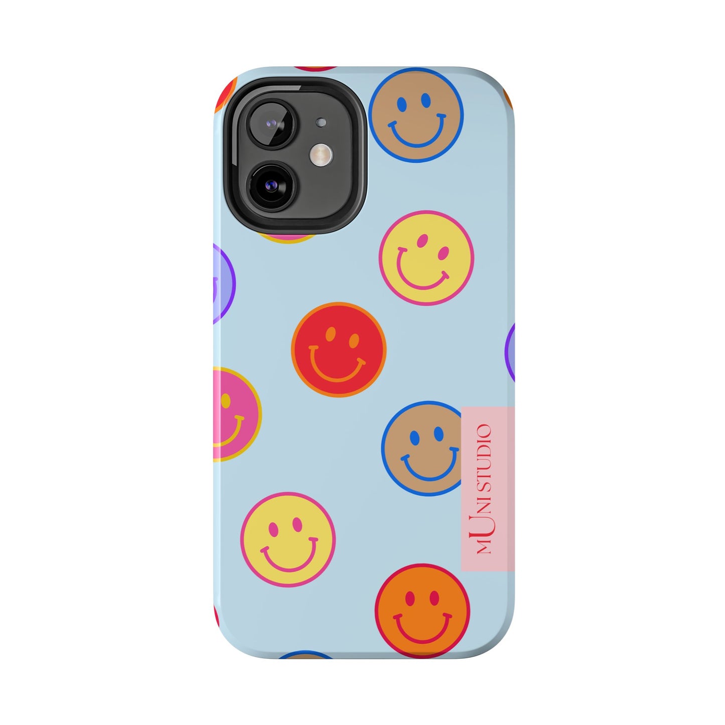 HORIZON BLUE SMILEY, Tough Phone Case