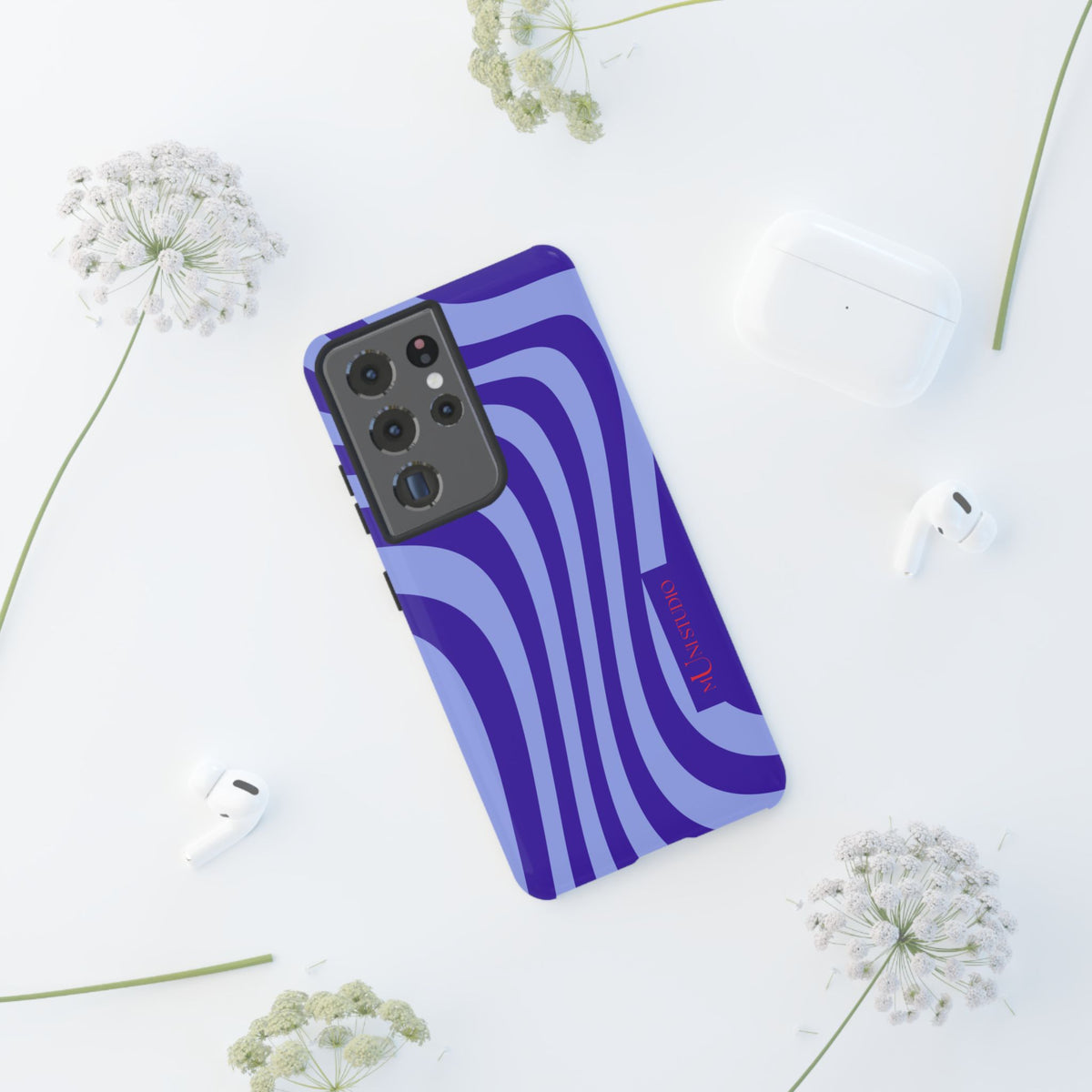 OCEAN SWIRL, Tough Phone Case