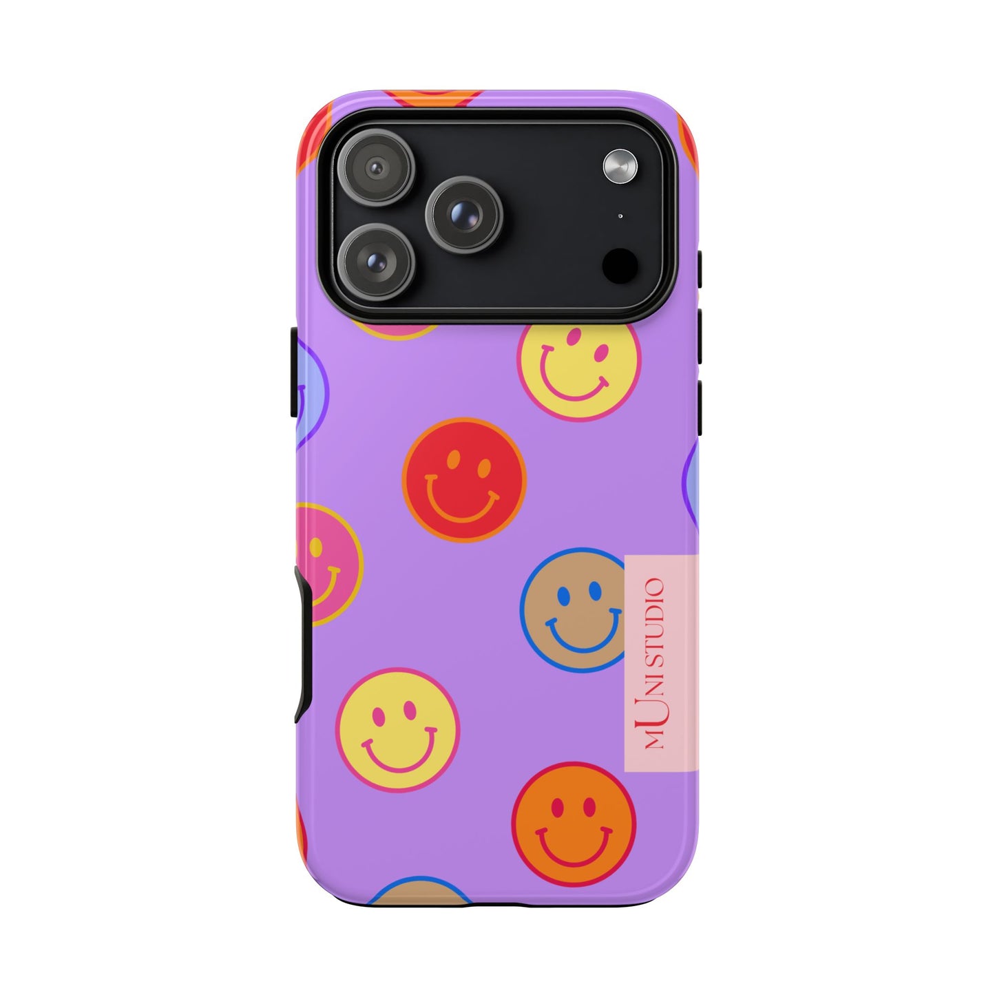 LAVENDER SMILEY, Tough Phone Case