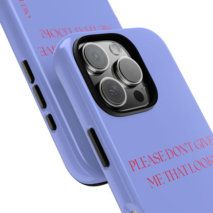 THAT LOOK, Tough Phone Case