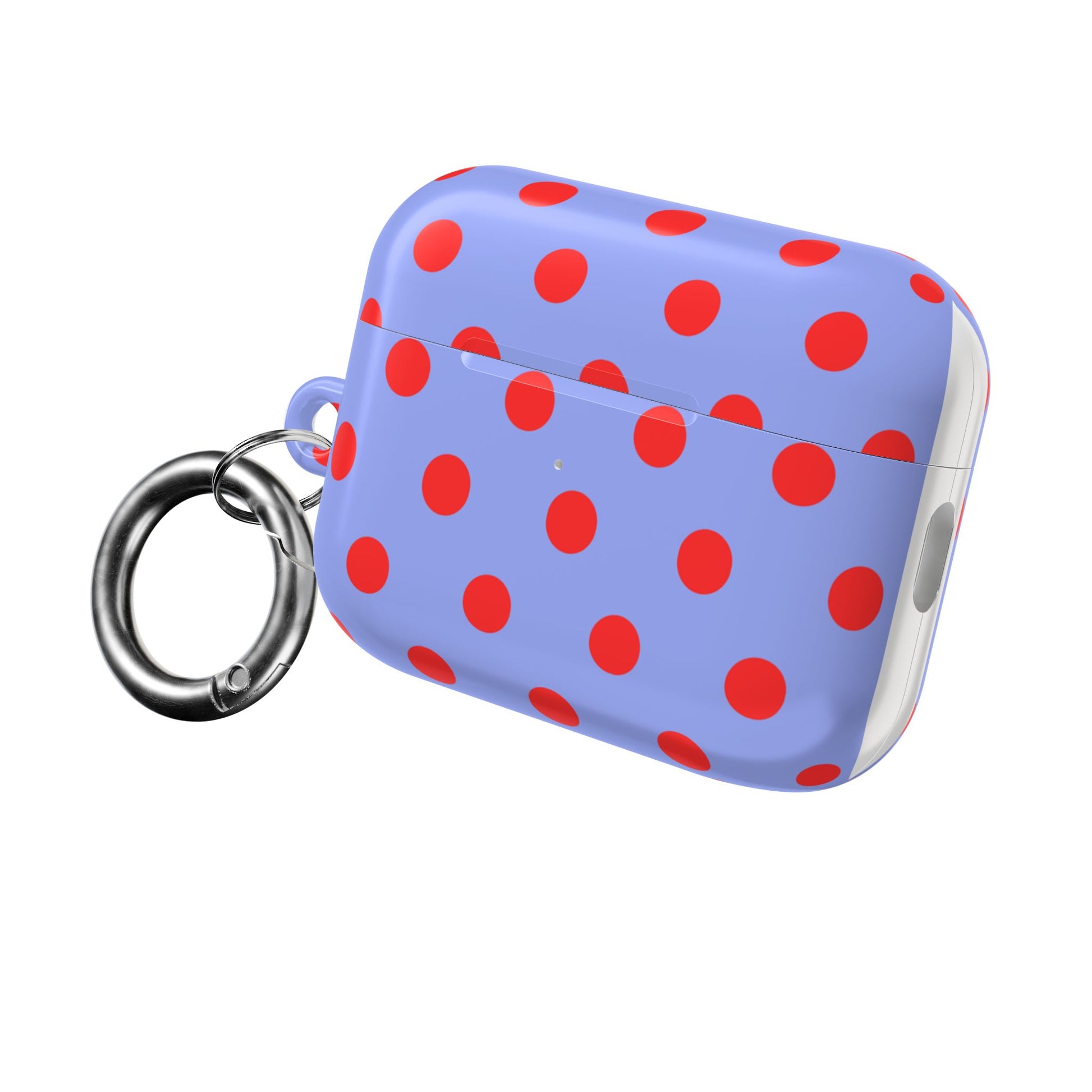 Muni Studio RED POLKA AirPod Case – lifestyle photo