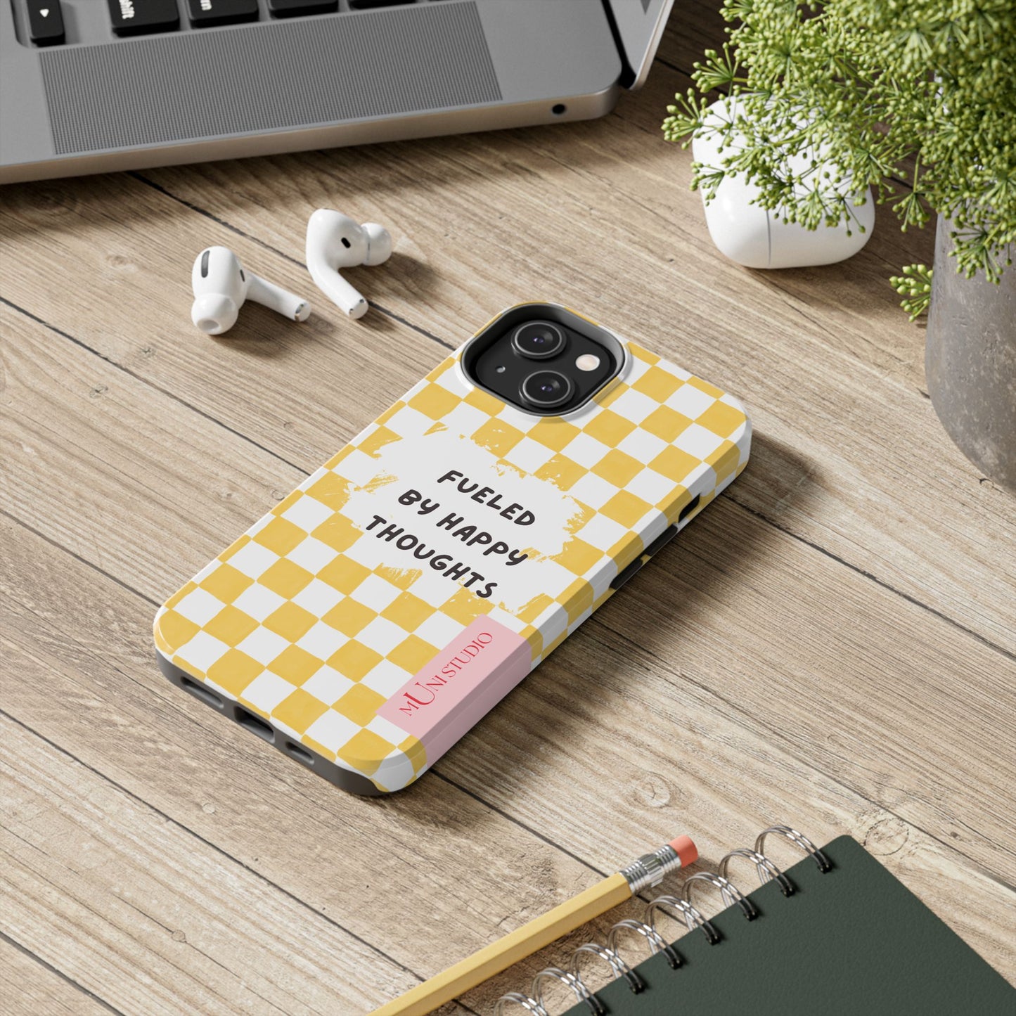 HAPPY, Tough Phone Case