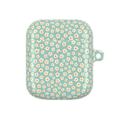 Muni Studio FLOWER MATCHA AirPod Case – side view