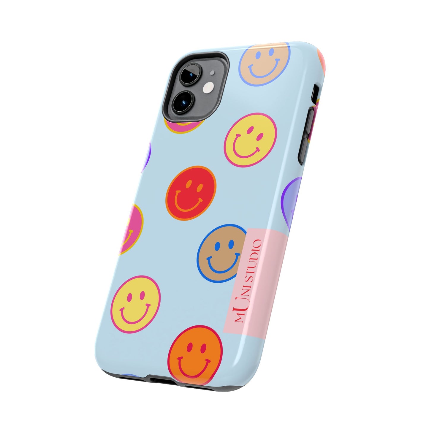 HORIZON BLUE SMILEY, Tough Phone Case