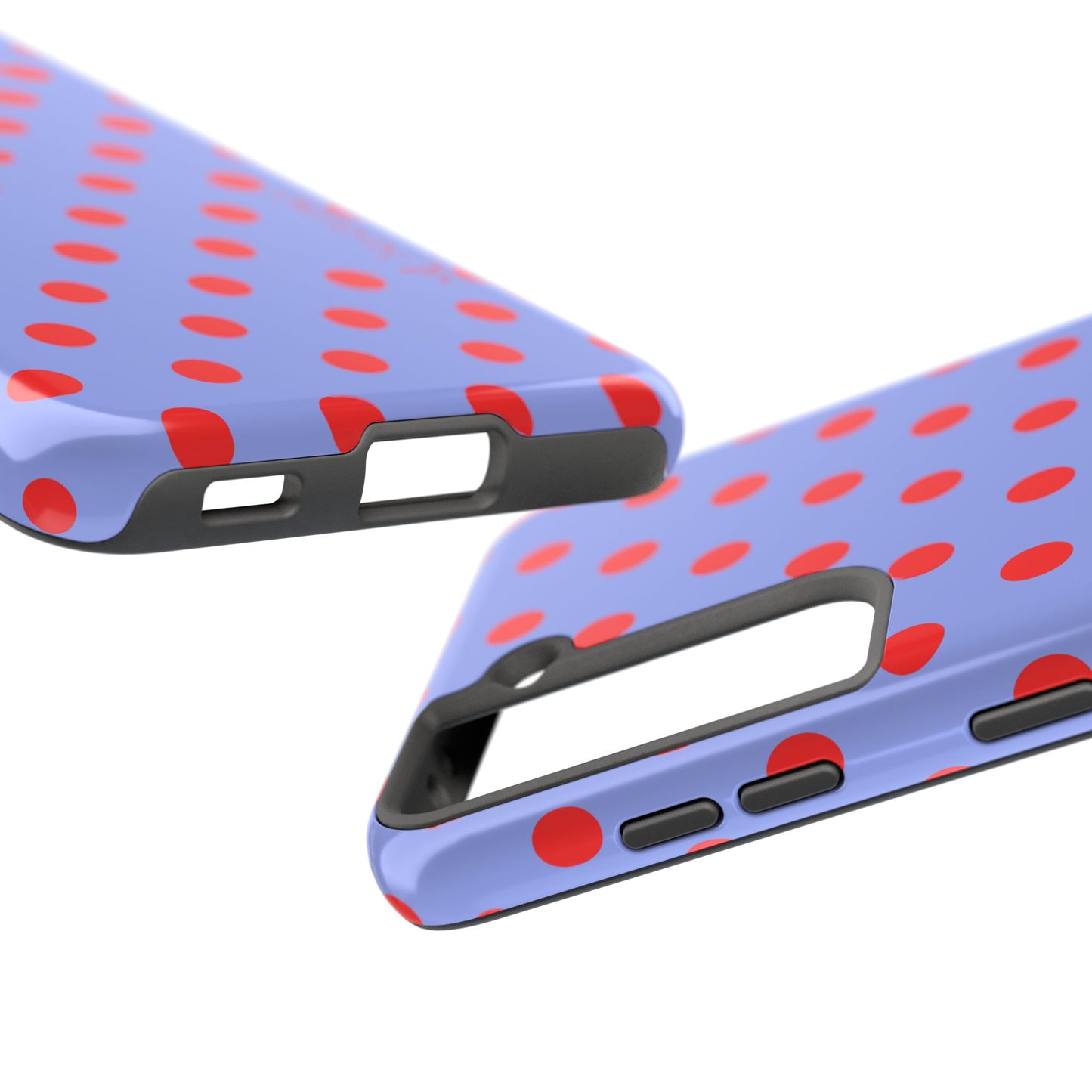 RED POLKA, Tough Phone Case