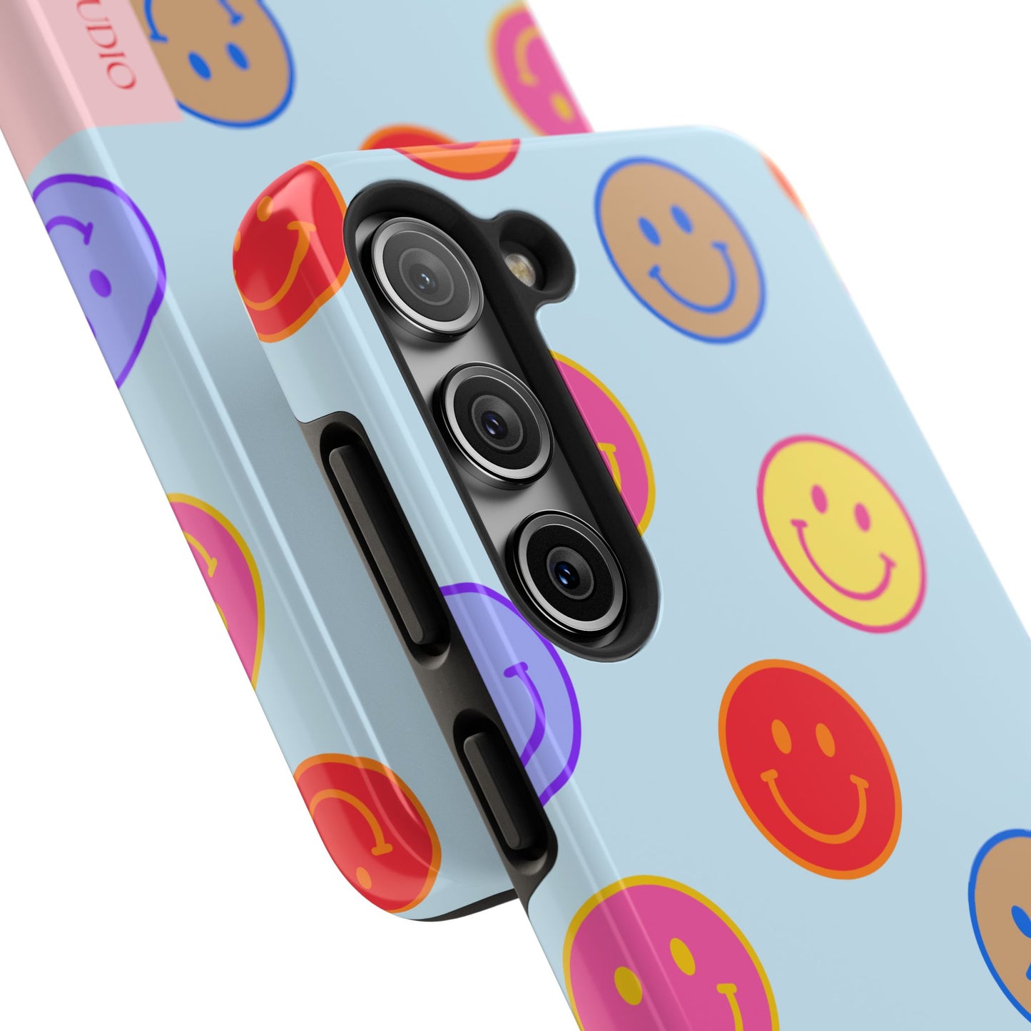 HORIZON BLUE SMILEY, Tough Phone Case