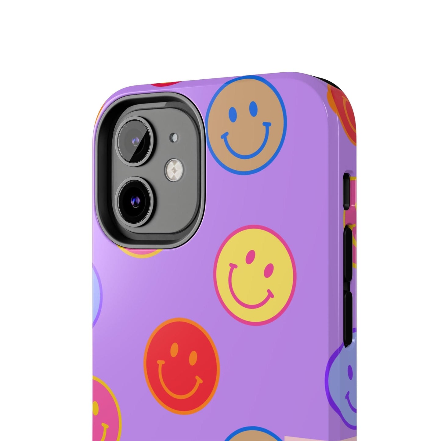 LAVENDER SMILEY, Tough Phone Case