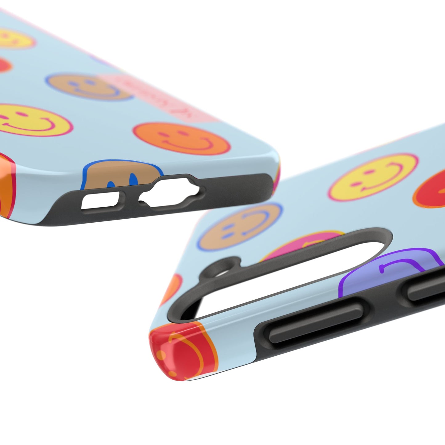 HORIZON BLUE SMILEY, Tough Phone Case