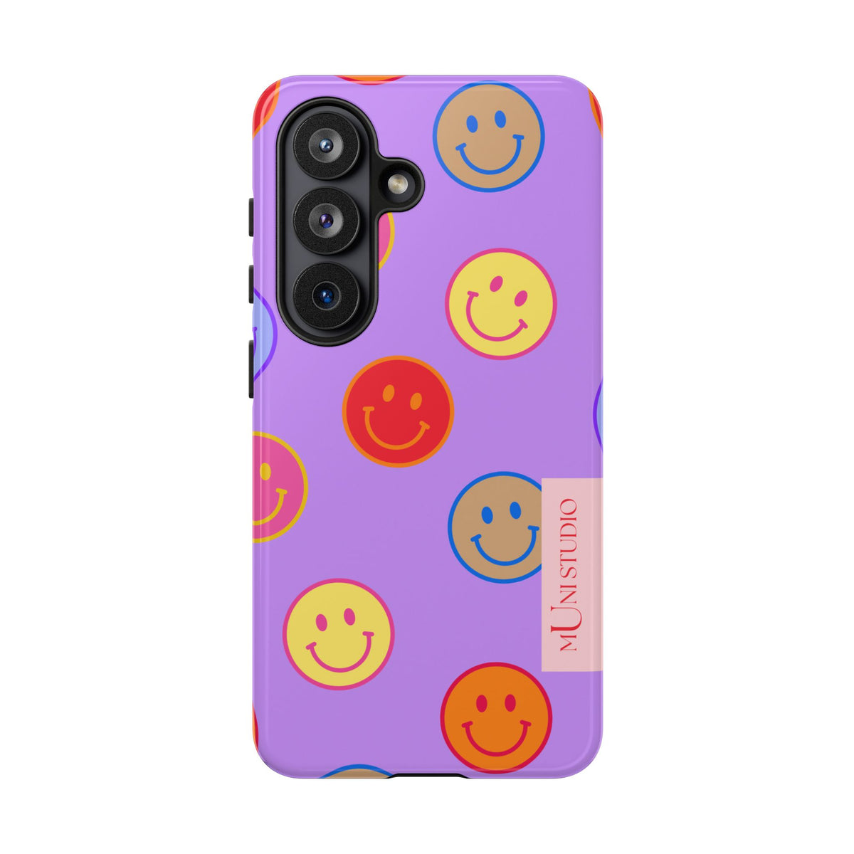 LAVENDER SMILEY, Tough Phone Case