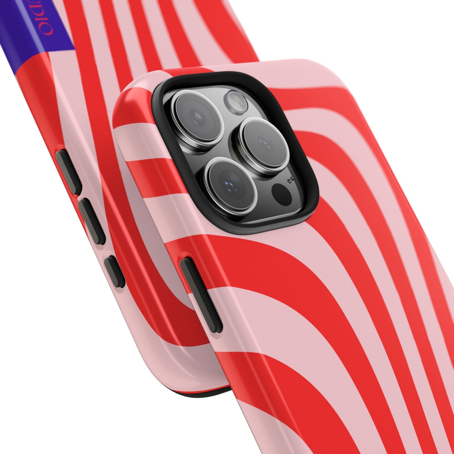 Muni Studio CANDY SWIRL Tough Phone Case – front view