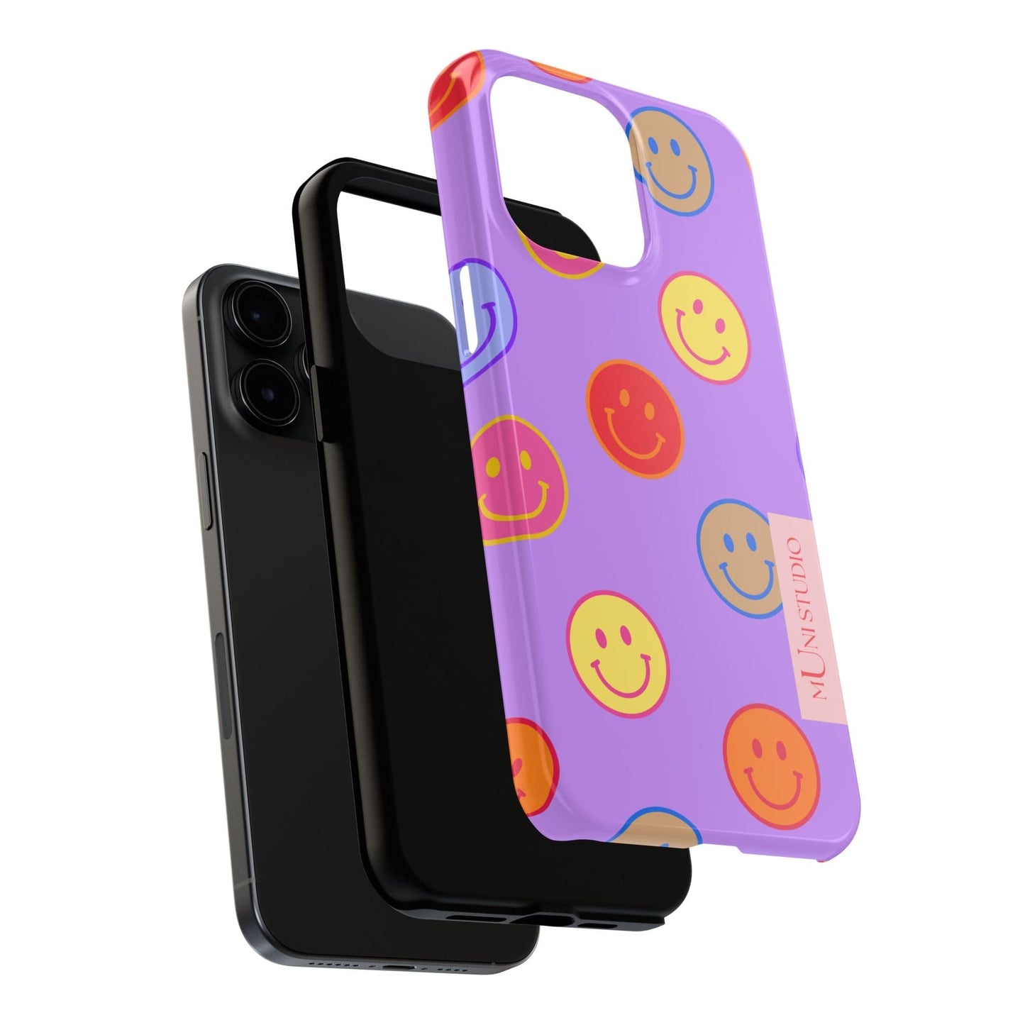 LAVENDER SMILEY, Tough Phone Case