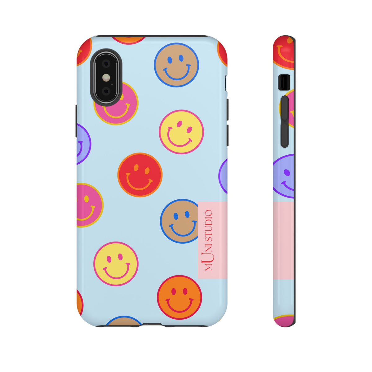 HORIZON BLUE SMILEY, Tough Phone Case