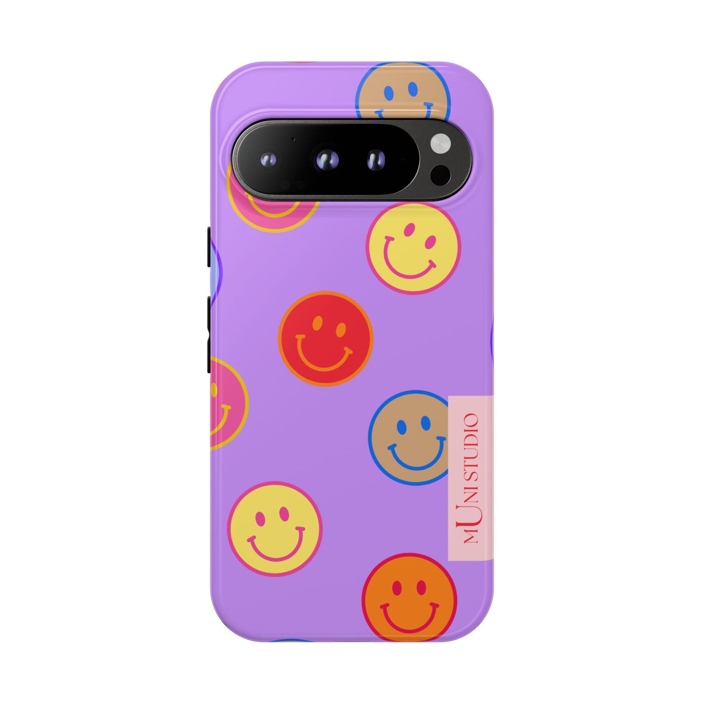 LAVENDER SMILEY, Tough Phone Case