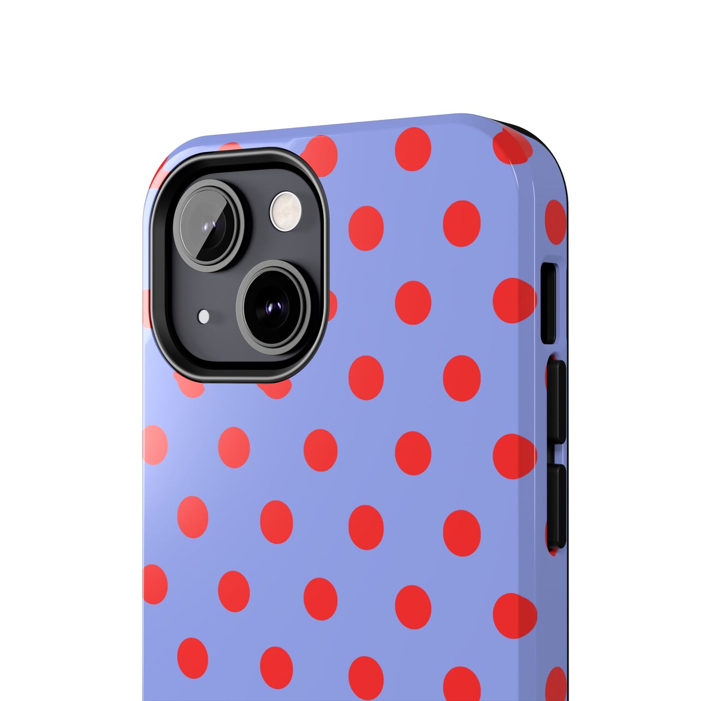 RED POLKA, Tough Phone Case