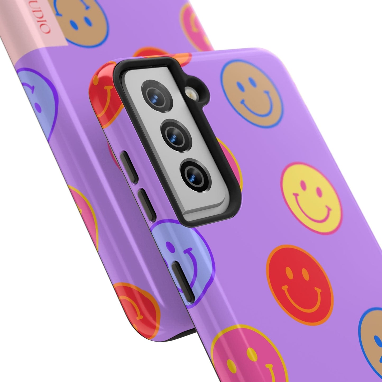 LAVENDER SMILEY, Tough Phone Case